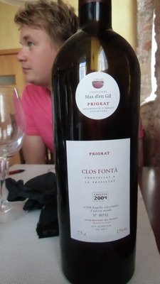 ein &quot;weinstar&quot; unserer tour...der clos fonta 2009