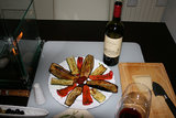 Antipasti - im Ofen gegrilltes mediterranes Gemüse mit mediterranen Kräutern