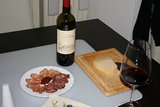 Antipasti - Trüffelsalami, Wildschweinsalami und Grana Pardano