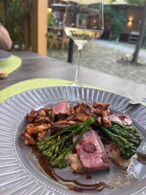 „Zweierlei vom Weingarten-Lamm”