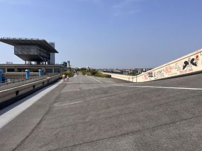 die ehem. FIAT-Testrecke am Dach des Lingotto